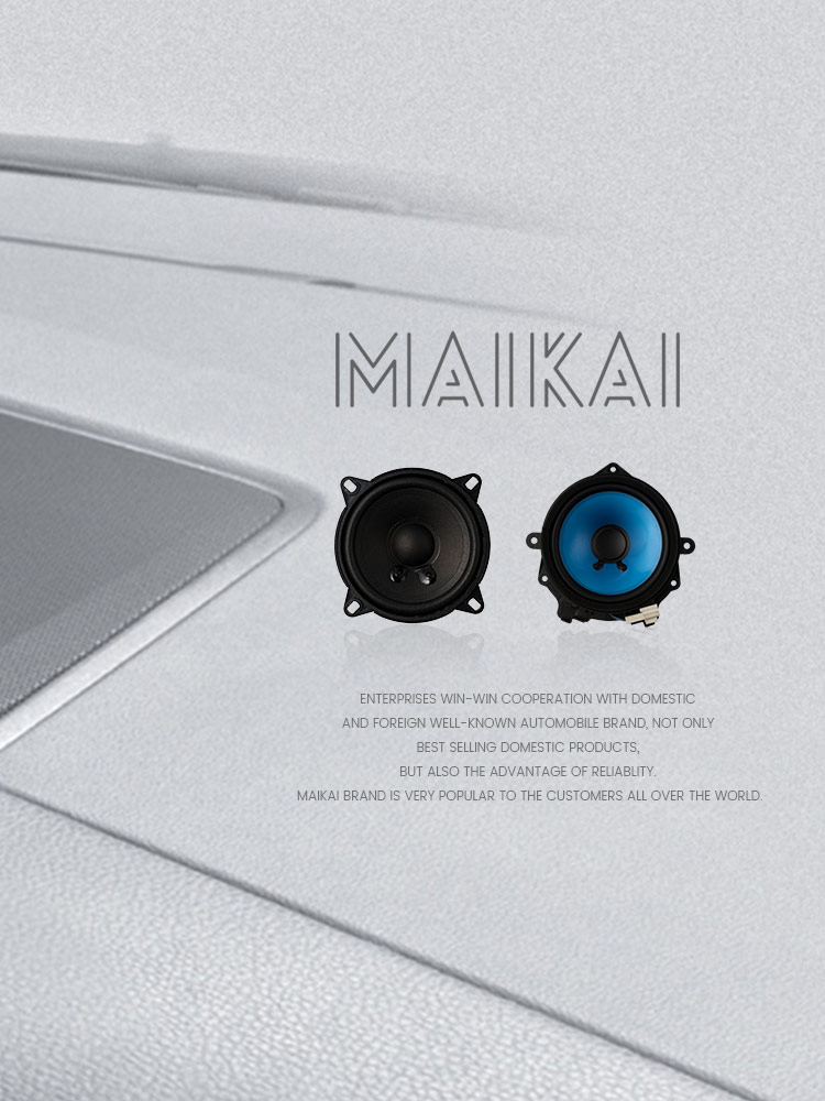Maikai brand speakers are  exported to all over the world